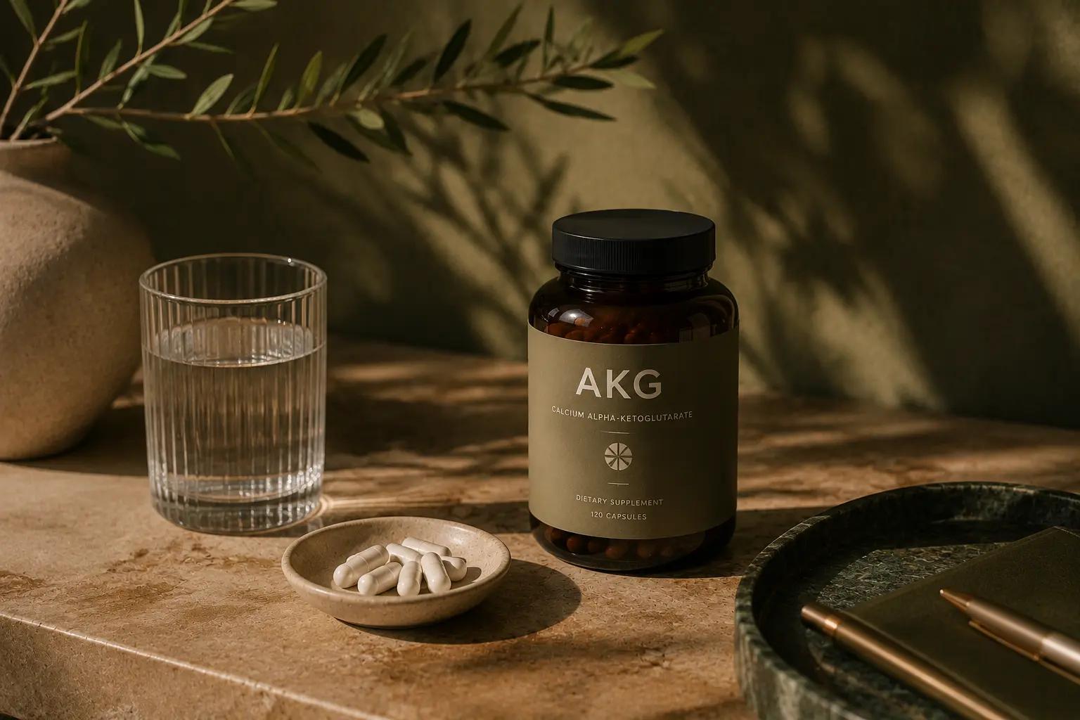 AKG alpha-kétoglutarate longévité
