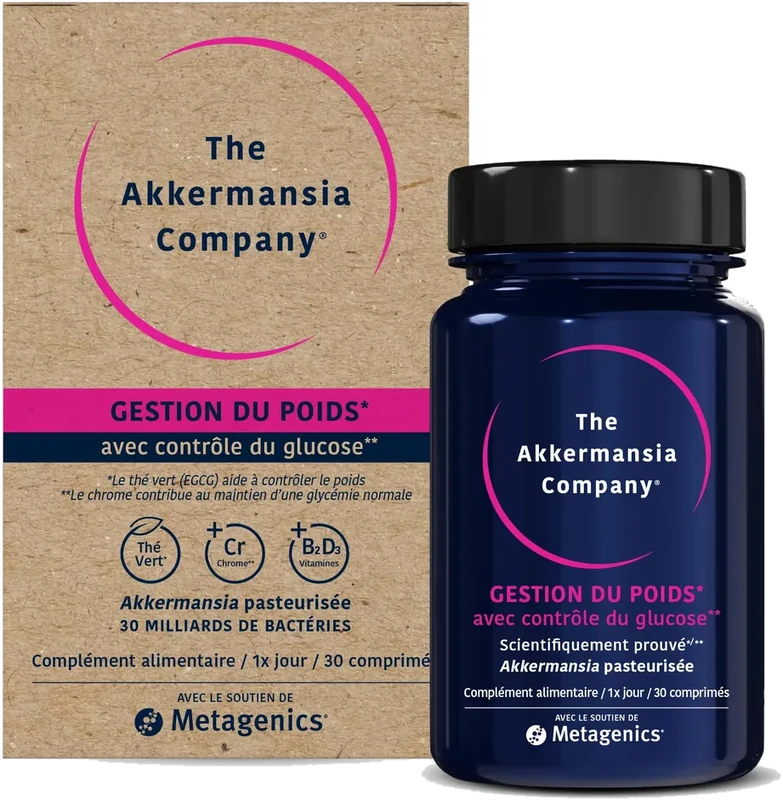 Boîte Gestion du poids de The Akkermansia Company