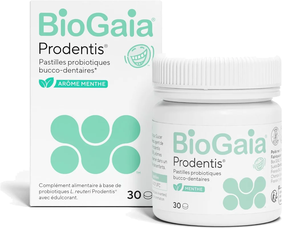 Boîte et pot BioGaia Prodentis