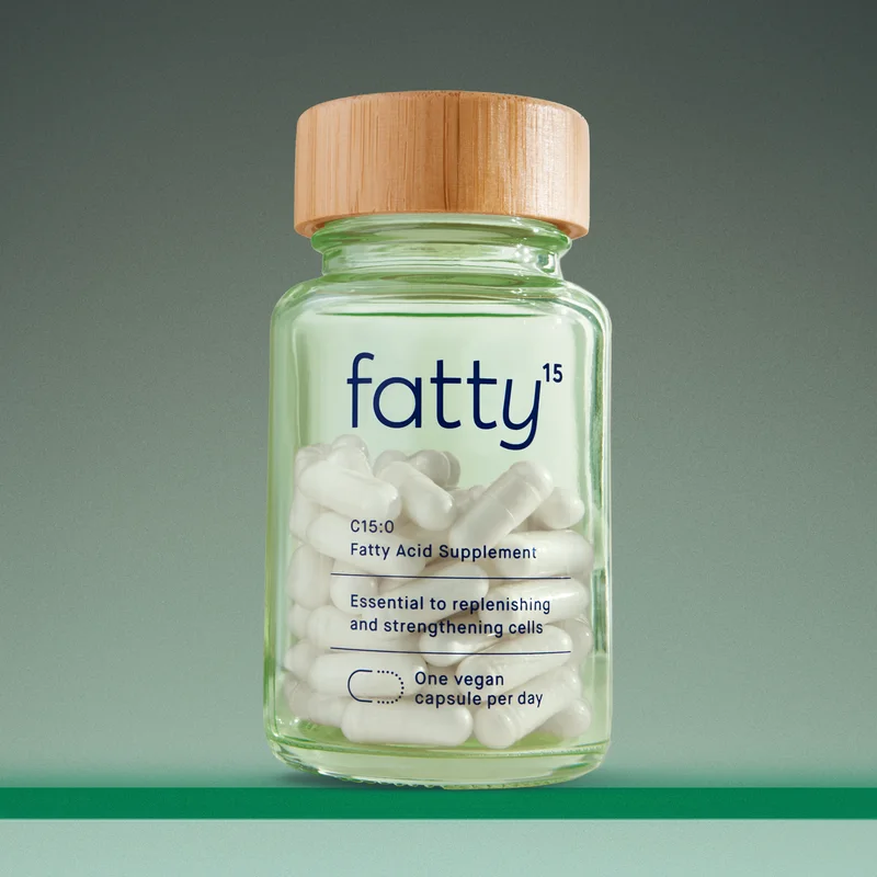 Flacon de Fatty15, acide pentadécanoïque C15:0 pur