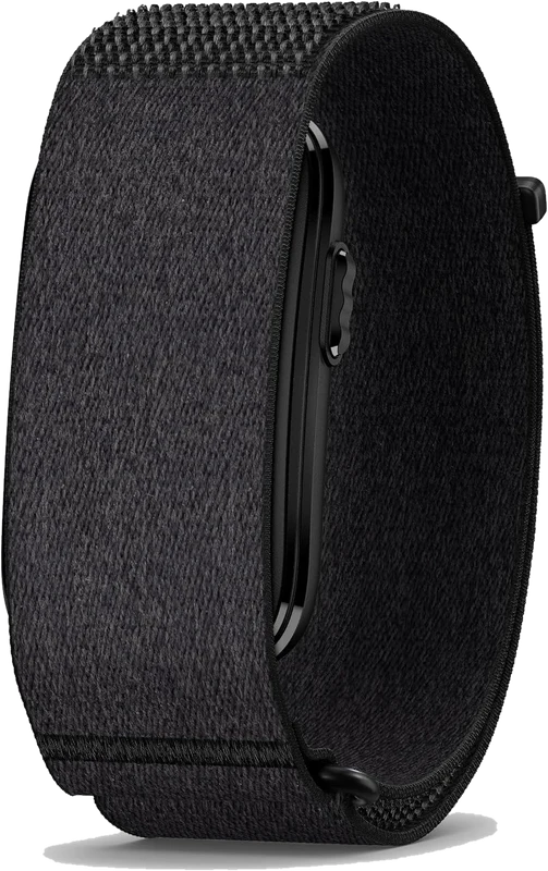 Bracelet Garmin Cirqa Smart Band noir en tissu