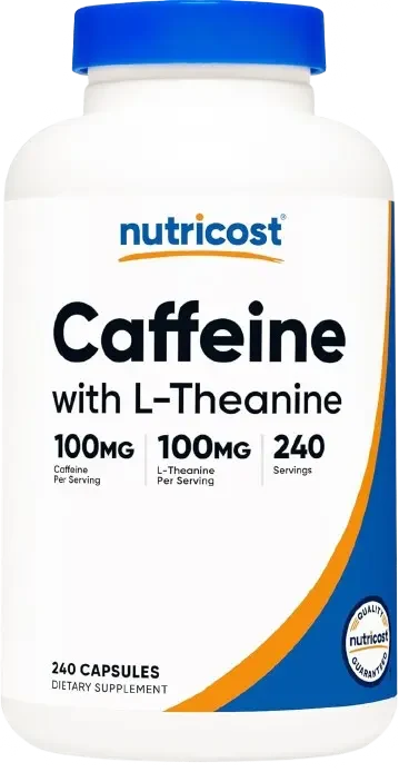 Nutricost Caféine + L-théanine