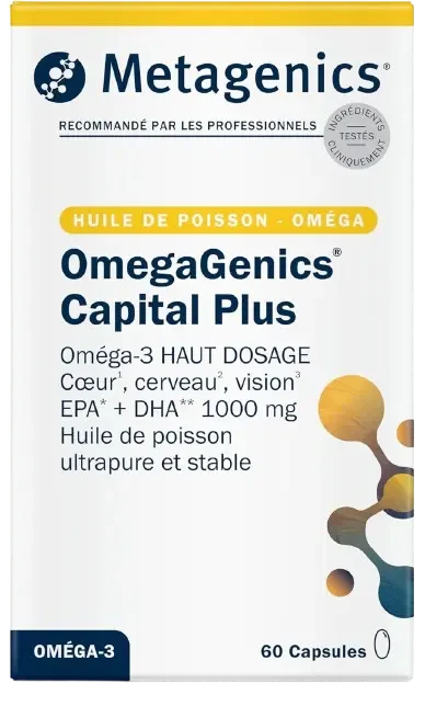 Metagenics OmegaGenics Capital Plus