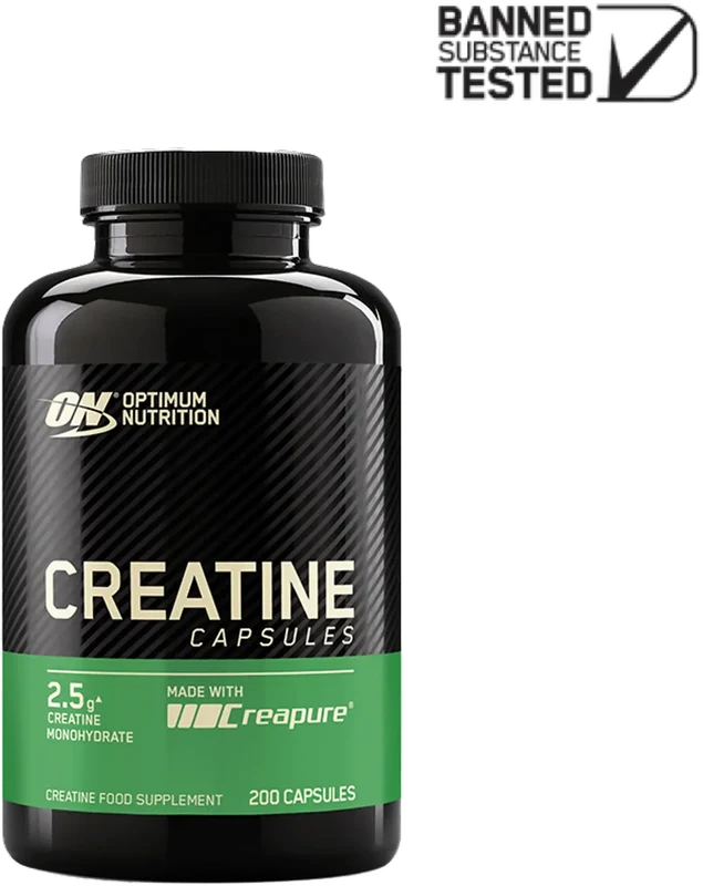 Optimum Nutrition Creatine Capsules à base de Creapure